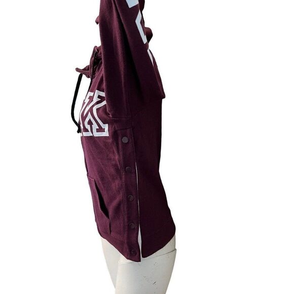 Victoria's Secret PINK Ladies S Zip Hooded Fleece Jacket Sweatshirt Breakaway - Picture 4 of 7